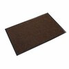 Crown Matting Technologies Chevron 4'x8' Brown Scraper/Wiper Mat CN 0048BR